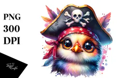 Cute Vibrant Baby Rooster PNG Product Image 1