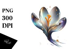 Shiny Crocus Clipart Product Image 3