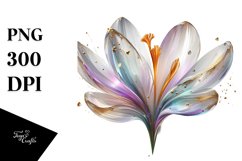 Shiny Crocus,Golden Insertions | Clipart Product Image 3