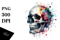 Summer Skull PNG Product Image 1
