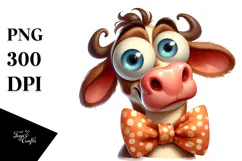 Playful Bear with Large Udder, Transparent PNG Product Image 1