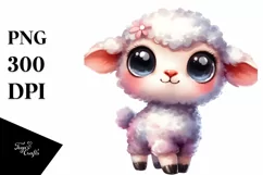 Funny Baby Lamb Expressions | Sublimation Clipart Product Image 3