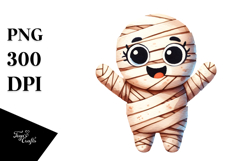 Funny Lion Mummy, PNG Product Image 1