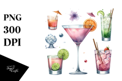 Creative Cocktail PNG Product Image 1