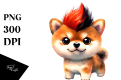 Expressive Shiba Inu PNG Product Image 1