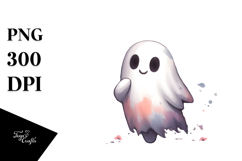 Washed Watercollor Phantom, Transparent PNG Product Image 1