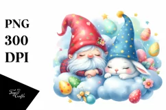 Easter Bunny Clipart |T-shirt, Mug PNG Product Image 1