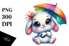 Goofy Baby Rabbit PNG Product Image 1