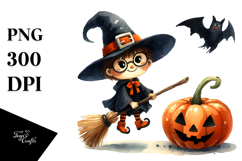 Simple Funny Owl Halloween PNG Product Image 1