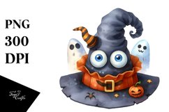 Funny Halloween Hat Sublimation Clipart Product Image 3