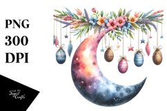 Half Moon Eggs Hanging PNG Product Image 1