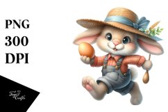 Running Bunny PNG Product Image 1