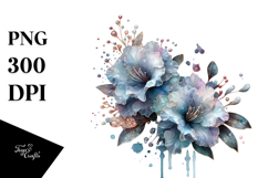 Rhododendron Artwork PNG Product Image 1