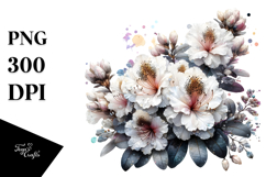 Rhododendron Artwork PNG Product Image 1