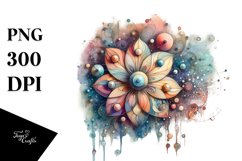 Abstract Cosmos Pastel Clipart Product Image 1