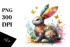 Colorful Bunny Made of Title Product Image 1