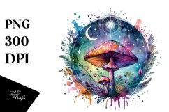 Magical Celestial Mushroom with Tarot Product Image 1