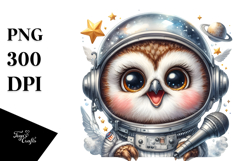 Cute Baby Owl PNG Product Image 1