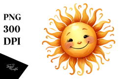 Smiling Sun PNG Product Image 1