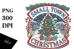 Small Town Christmas Png Product Image 1