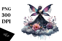 Gothic Fairy on a Cloud Title Product Image 1