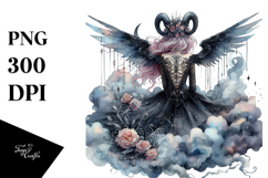 Gothic Fairy on a Cloud Title Product Image 1