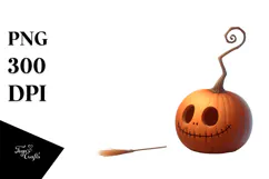 Funny Jack-o'-Lantern, Transparent PNG Product Image 1
