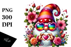 Valentine Gnome PNG Product Image 1