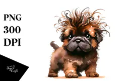 Expressive Baby Mastiff, Sublimation PNG Product Image 1