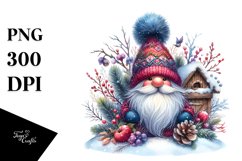 Vibrant Winter Gnome PNG Product Image 3