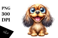 Funny Cocker Spaniel | Sublimation | Clipart Product Image 1