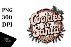 Cookies for Santa Christmas Png Product Image 5
