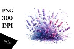Lavender | Sublimation | Clipart Product Image 1