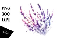 Lavender | Sublimation | Clipart Product Image 1