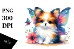Cute Vibrant Papillon | Clipart Product Image 3