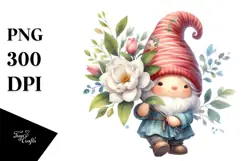Happy GNOME with Gardenia, PNG Product Image 1