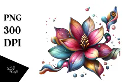 Vibrant Magnolia Made of PNG Product Image 1