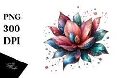 Vibrant Magnolia Made of PNG Product Image 1