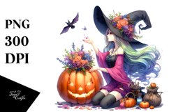 Halloween Witch Pumpin | Clipart Product Image 3