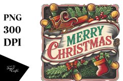 Merry Christmas Christmas Png Product Image 5