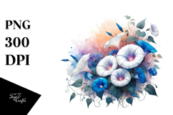 Morning Glory PNG Product Image 1