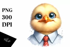 Funny Watercolor Baby Hummingbird | Sublimation | Clipart Product Image 3