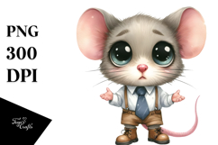 Expressive Dressed Baby Mouse Product Image 1