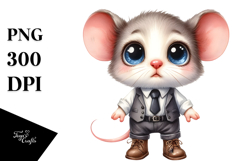 Expressive Dressed Baby Mouse Product Image 1