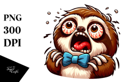 Expressive Sloth with Bow Tie, Trending on ArtStation Product Image 1