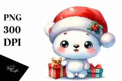 Expressive Baby Polar Bear, Transparent PNG Product Image 3
