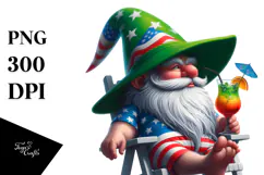 Digital Gnome with Beach Wear PNG Product Image 1