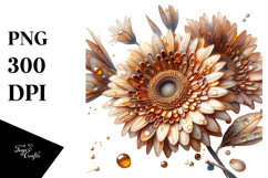 Gerbera Material PNG Product Image 1