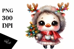 Expressive Baby Swan, High-Res PNG Product Image 3