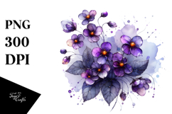 Violet Artwork PNG Product Image 1